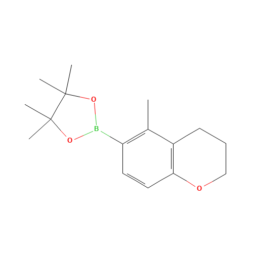 4,4,5,5-tetramethyl-2-(5-methyl-3,4-dihydro-2H-chromen-6-yl)-1,3,2-dioxaborolane (CAS: 1154740-74-5) - Related Chemical Product
