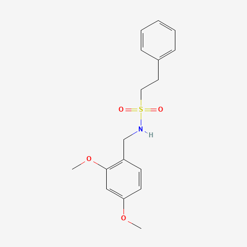 N-[(2,4-dimethoxyphenyl)methyl]-2-phenylethanesulfonamide (CAS: 1397769-82-2) - Related Chemical Product