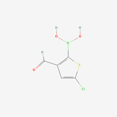 (5-chloro-3-formylthiophen-2-yl)boronic acid (CAS: 36155-87-0) - Related Chemical Product