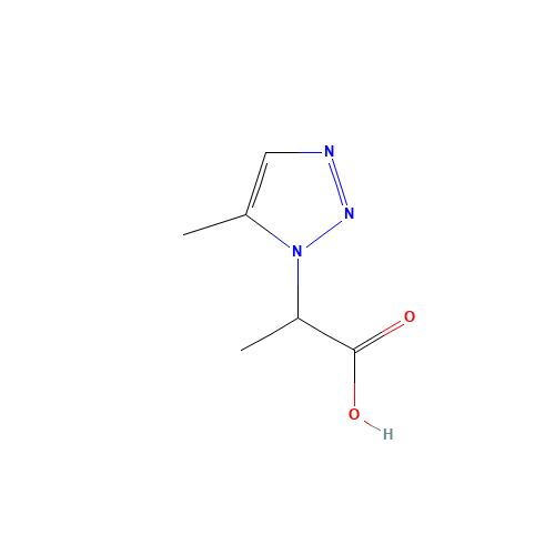 2-(5-methyltriazol-1-yl)propanoic acid (CAS: 1190392-97-2) - Related Chemical Product