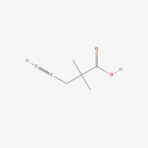 2,2-dimethylpent-4-ynoic acid (CAS: 86101-48-6) - Related Chemical Product