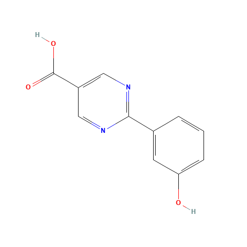 2-(3-hydroxyphenyl)pyrimidine-5-carboxylic acid (CAS: 1068977-15-0) - Related Chemical Product