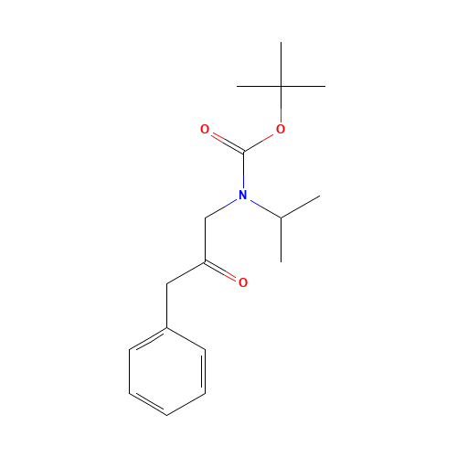 tert-butyl N-(2-oxo-3-phenylpropyl)-N-propan-2-ylcarbamate (CAS: 943323-46-4) - Related Chemical Product