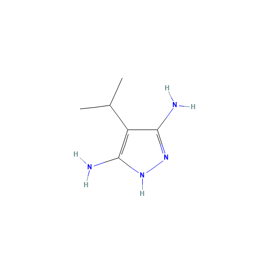 4-propan-2-yl-1H-pyrazole-3,5-diamine (CAS: 1375087-22-1) - Related Chemical Product