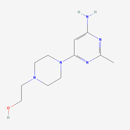 2-[4-(6-amino-2-methylpyrimidin-4-yl)piperazin-1-yl]ethanol (CAS: 914347-48-1) - Related Chemical Product