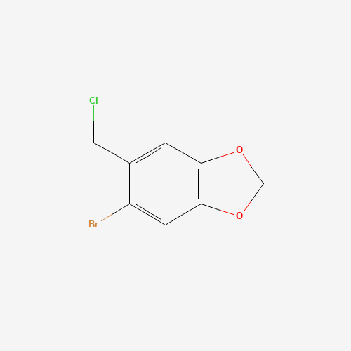 5-bromo-6-(chloromethyl)-1,3-benzodioxole (CAS: 64603-67-4) - Related Chemical Product