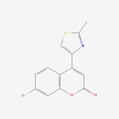 7-bromo-4-(2-methyl-1,3-thiazol-4-yl)chromen-2-one (CAS: 910656-47-2) - Related Chemical Product