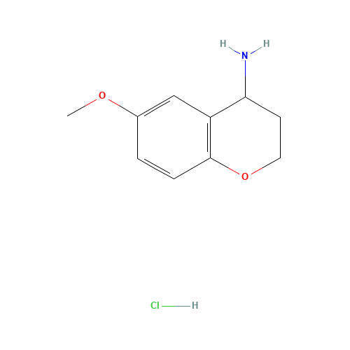 6-methoxy-3,4-dihydro-2H-chromen-4-amine;hydrochloride (CAS: 67858-19-9) - Related Chemical Product
