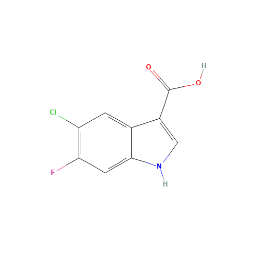 5-chloro-6-fluoro-1H-indole-3-carboxylic acid (CAS: 1404531-97-0) - Related Chemical Product