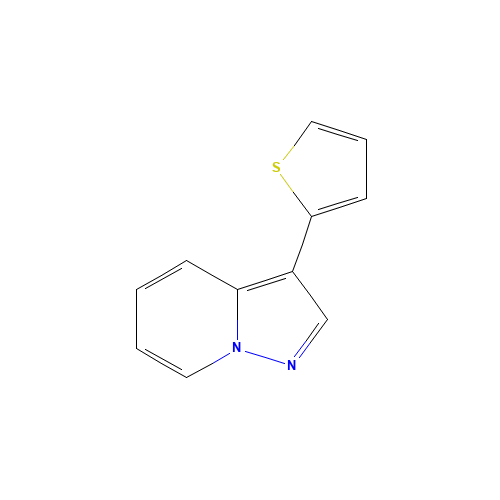 3-thiophen-2-ylpyrazolo[1,5-a]pyridine (CAS: 1383675-60-2) - Related Chemical Product