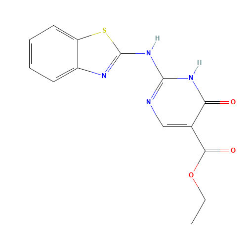 ethyl 2-(1,3-benzothiazol-2-ylamino)-6-oxo-1H-pyrimidine-5-carboxylate (CAS: 955377-39-6) - Related Chemical Product