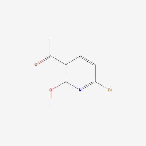 1-(6-bromo-2-methoxypyridin-3-yl)ethanone (CAS: 1310949-63-3) - Related Chemical Product