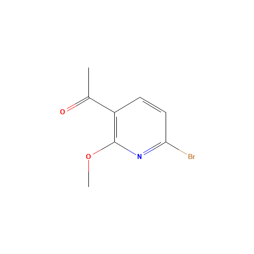 1-(6-bromo-2-methoxypyridin-3-yl)ethanone (CAS: 1310949-63-3) - Related Chemical Product