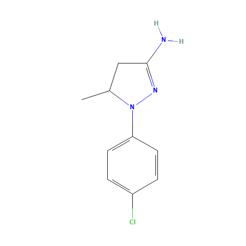 2-(4-chlorophenyl)-3-methyl-3,4-dihydropyrazol-5-amine (CAS: 83959-21-1) - Related Chemical Product