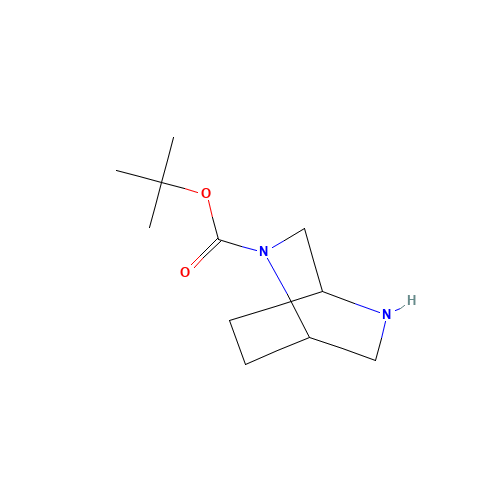 tert-butyl 2,5-diazabicyclo[2.2.2]octane-2-carboxylate (CAS: 858671-91-7) - Related Chemical Product