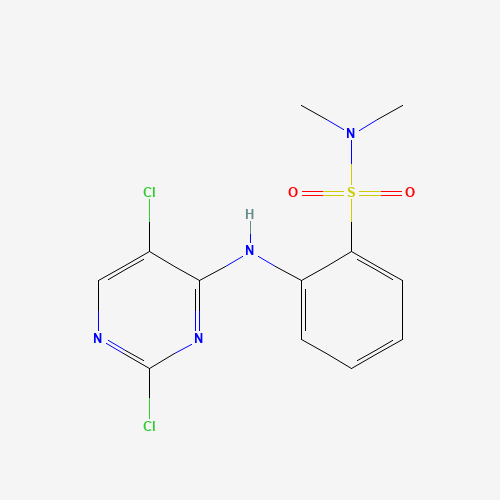 2-[(2,5-dichloropyrimidin-4-yl)amino]-N,N-dimethylbenzenesulfonamide (CAS: 1022956-26-8) - Related Chemical Product