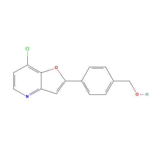 [4-(7-chlorofuro[3,2-b]pyridin-2-yl)phenyl]methanol (CAS: 1360911-31-4) - Related Chemical Product