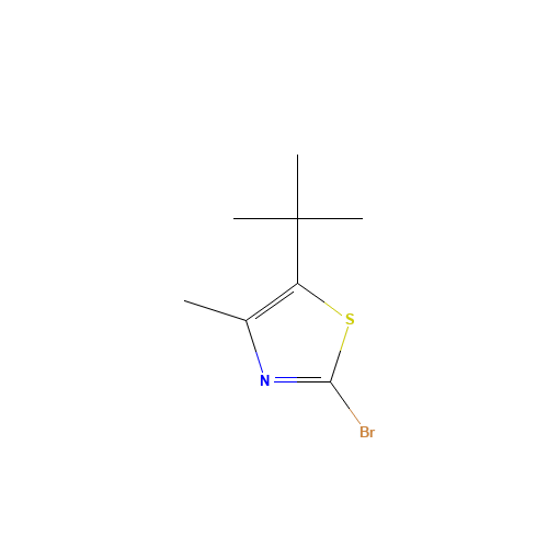 2-bromo-5-tert-butyl-4-methyl-1,3-thiazole (CAS: 22274-97-1) - Related Chemical Product