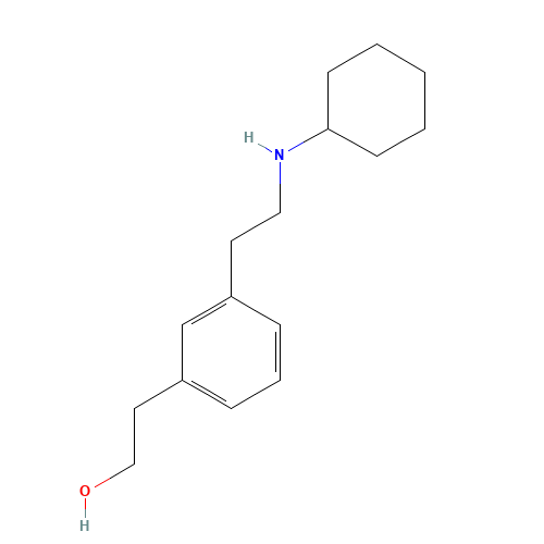 2-[3-[2-(cyclohexylamino)ethyl]phenyl]ethanol (CAS: 950503-33-0) - Related Chemical Product