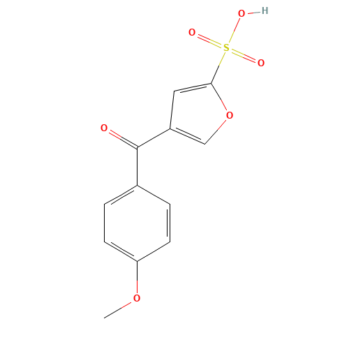4-(4-methoxybenzoyl)furan-2-sulfonic acid (CAS: 118993-75-2) - Related Chemical Product