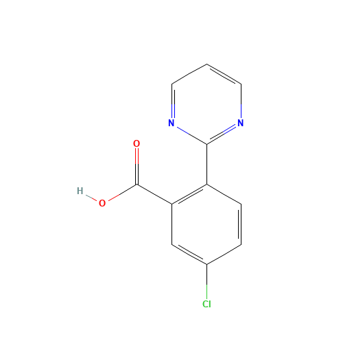 5-chloro-2-pyrimidin-2-ylbenzoic acid (CAS: 1381972-84-4) - Related Chemical Product
