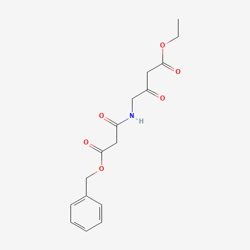 ethyl 3-oxo-4-[(3-oxo-3-phenylmethoxypropanoyl)amino]butanoate (CAS: 828926-30-3) - Related Chemical Product