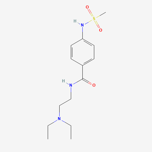 N-[2-(diethylamino)ethyl]-4-(methanesulfonamido)benzamide (CAS: 101526-83-4) - Related Chemical Product