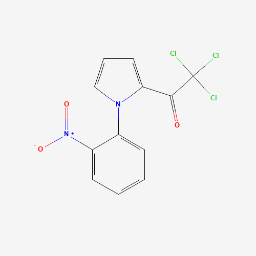 2,2,2-trichloro-1-[1-(2-nitrophenyl)pyrrol-2-yl]ethanone (CAS: 259099-55-3) - Related Chemical Product