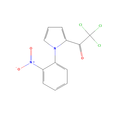 2,2,2-trichloro-1-[1-(2-nitrophenyl)pyrrol-2-yl]ethanone (CAS: 259099-55-3) - Related Chemical Product