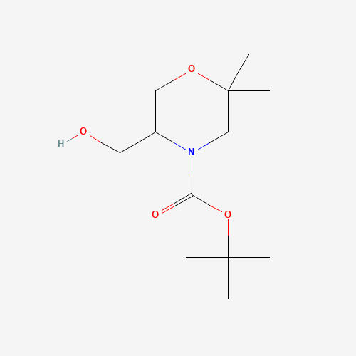tert-butyl 5-(hydroxymethyl)-2,2-dimethylmorpholine-4-carboxylate (CAS: 1049677-41-9) - Related Chemical Product