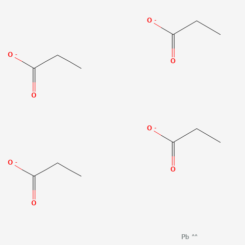 lead;propanoate (CAS: 19183-30-3) - Chemical Structure and Molecular Formula 