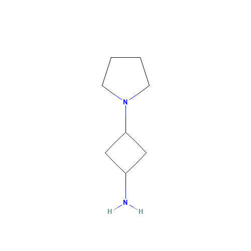 3-pyrrolidin-1-ylcyclobutan-1-amine (CAS: 952417-62-8) - Related Chemical Product
