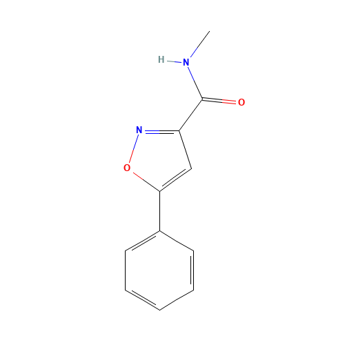 N-methyl-5-phenyl-1,2-oxazole-3-carboxamide (CAS: 144537-05-3) - Related Chemical Product
