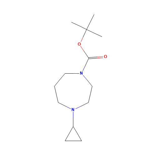 tert-butyl 4-cyclopropyl-1,4-diazepane-1-carboxylate (CAS: 1000405-23-1) - Related Chemical Product
