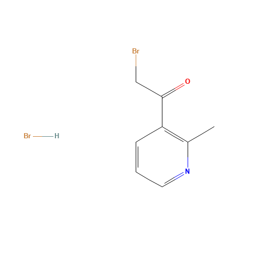2-bromo-1-(2-methylpyridin-3-yl)ethanone;hydrobromide (CAS: 67279-27-0) - Related Chemical Product