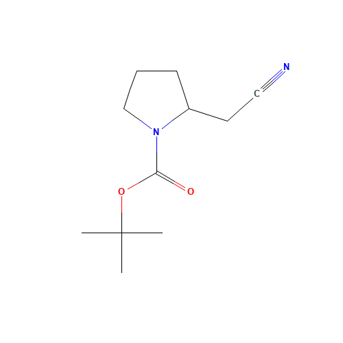 tert-butyl 2-(cyanomethyl)pyrrolidine-1-carboxylate (CAS: 1092352-11-8) - Related Chemical Product