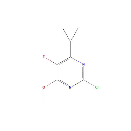 2-chloro-4-cyclopropyl-5-fluoro-6-methoxypyrimidine (CAS: 1192479-52-9) - Related Chemical Product
