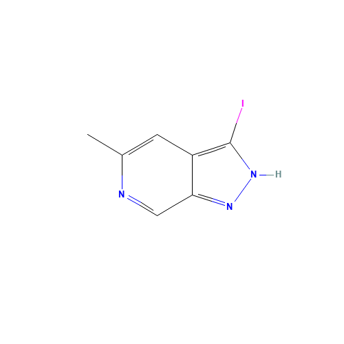 3-iodo-5-methyl-2H-pyrazolo[3,4-c]pyridine (CAS: 1386457-82-4) - Related Chemical Product
