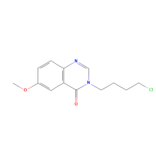 3-(4-chlorobutyl)-6-methoxyquinazolin-4-one (CAS: 1021324-75-3) - Related Chemical Product