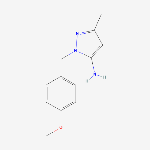2-[(4-methoxyphenyl)methyl]-5-methylpyrazol-3-amine (CAS: 949556-61-0) - Related Chemical Product