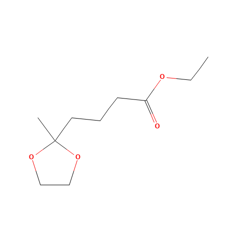 ethyl 4-(2-methyl-1,3-dioxolan-2-yl)butanoate (CAS: 944-27-4) - Related Chemical Product
