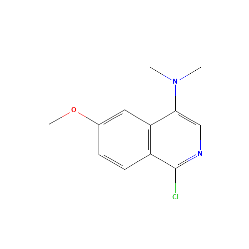 1-chloro-6-methoxy-N,N-dimethylisoquinolin-4-amine (CAS: 1409965-50-9) - Related Chemical Product