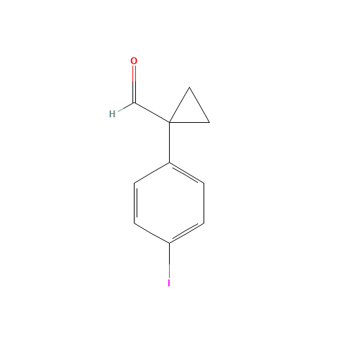 1-(4-iodophenyl)cyclopropane-1-carbaldehyde (CAS: 630383-65-2) - Related Chemical Product