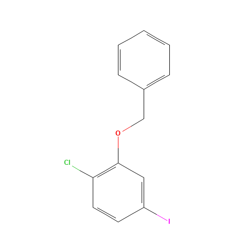 1-chloro-4-iodo-2-phenylmethoxybenzene (CAS: 859776-41-3) - Related Chemical Product
