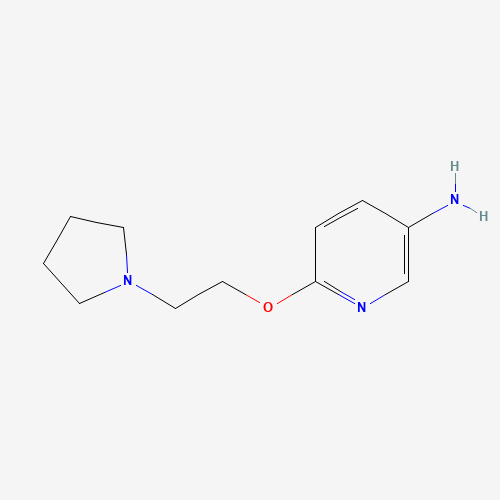 6-(2-pyrrolidin-1-ylethoxy)pyridin-3-amine (CAS: 945720-38-7) - Related Chemical Product