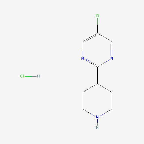 5-chloro-2-piperidin-4-ylpyrimidine;hydrochloride (CAS: 1402666-88-9) - Related Chemical Product