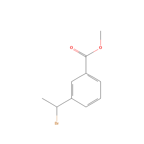 methyl 3-(1-bromoethyl)benzoate (CAS: 50603-99-1) - Related Chemical Product