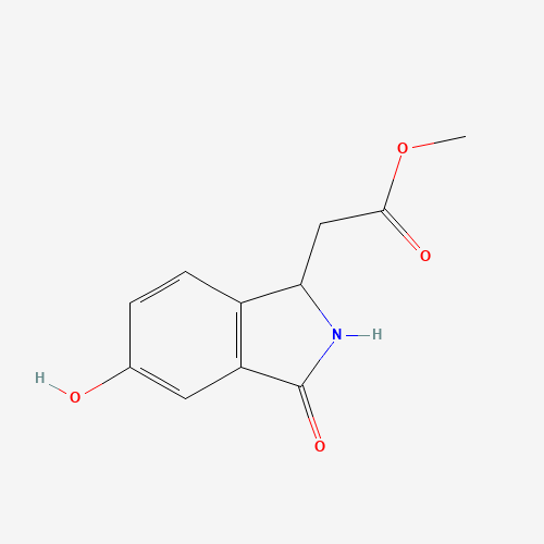 methyl 2-(5-hydroxy-3-oxo-1,2-dihydroisoindol-1-yl)acetate (CAS: 1022980-19-3) - Related Chemical Product