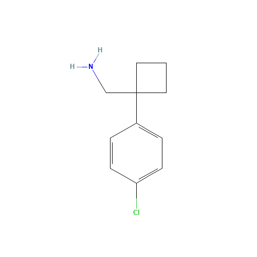 [1-(4-chlorophenyl)cyclobutyl]methanamine (CAS: 63010-09-3) - Related Chemical Product