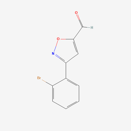 3-(2-bromophenyl)-1,2-oxazole-5-carbaldehyde (CAS: 869496-61-7) - Related Chemical Product